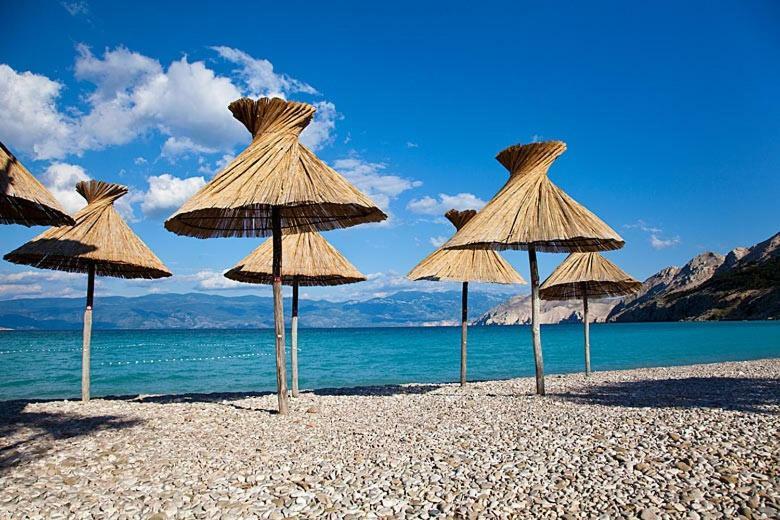 House Sunny Rock Baska Villa Rum bild